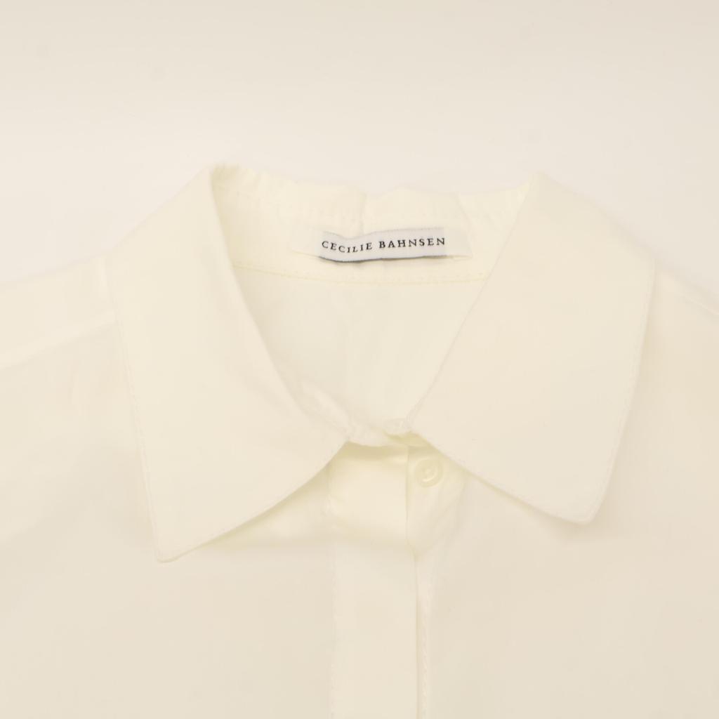 Cecilie Bahnsen [Beautiful] Flower Lace Shirt Dress UK6 whiteUsed