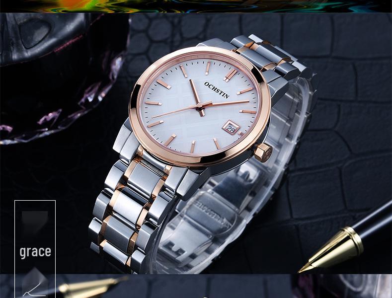 Ochstin Women's Stainless Steel Waterproof Quartz Watch