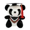 Panda Plush Toy With Doctor Hat For Graduation Gift Girls And Friends