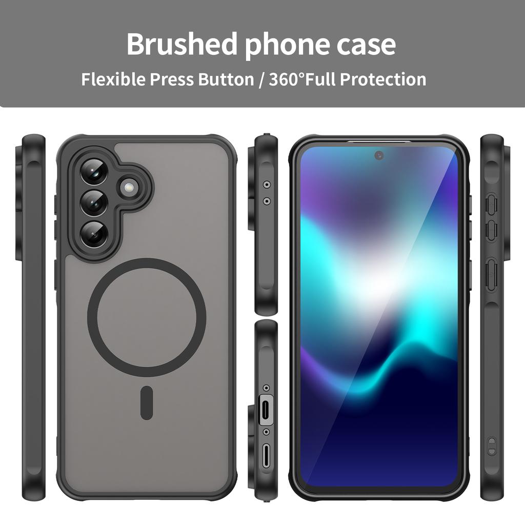Samsung Galaxy A57 5G Magsafe Phone Case,Magnetic Shockproof Magsafe Phone Case,Bumper Hybrid Cover for Samsung Galaxy A57 5G