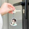 Witch Hunters Keychain Rich Character Modeling Lightweight Portable Key Chain Vibrant Color Anime Girl Charm Key Holder
