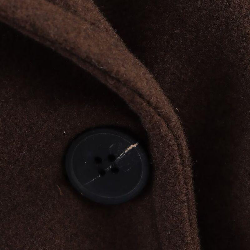 Kaslead New Women clothes Western Style Fashion Simple Woolen Wide Version Long Pocket Decoration Coat