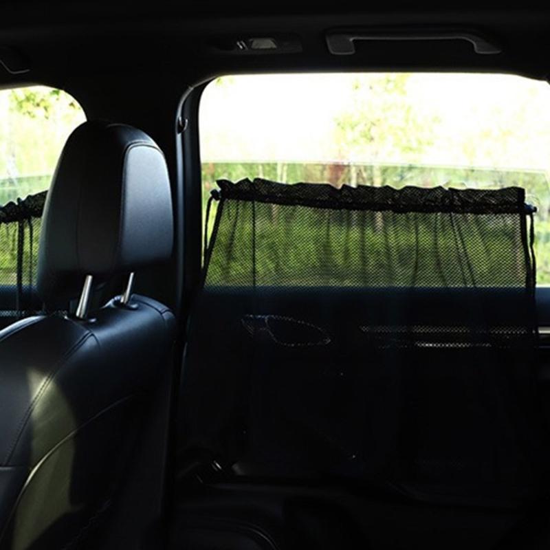 Heat Resistant Breathable Auto Sunshades Curtains Shield From Sunlight for Window Keep Vehicle Interior Cool and Private