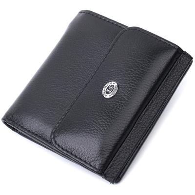 Women's Original Purse Made of Genuine Leather ST Leather 22724 Black