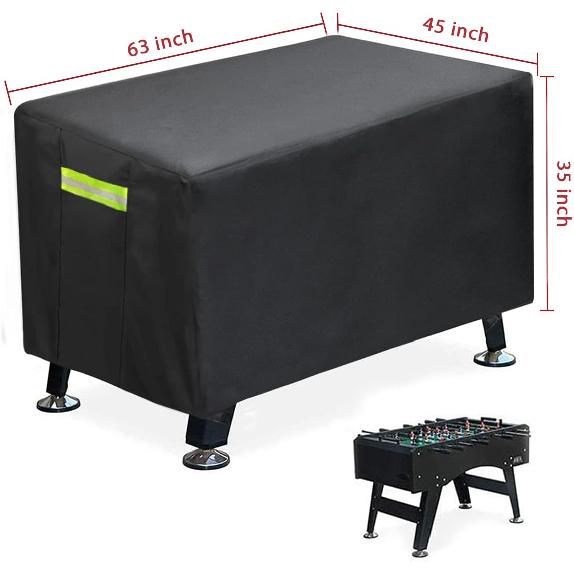 WB WEIRDBEAST Foosball Table Cover Soccer Table Cover Waterproof All Protection Outdoor/Indoor UV Resistant