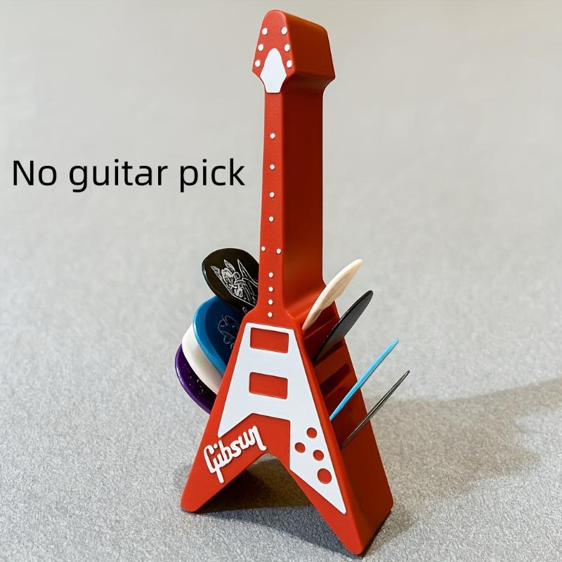 3D Printed Guitar Picks Holder Box Organizer Display Case Guitar Pick Storage Box Portable Design Storage Solution