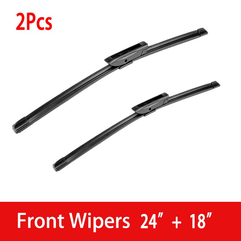 

For Renault Megane 4 2016-2025 Car Wiper Soft Rubber Wiper Clean Window Windshield HD Quiet Automotive Wiper 24 +18