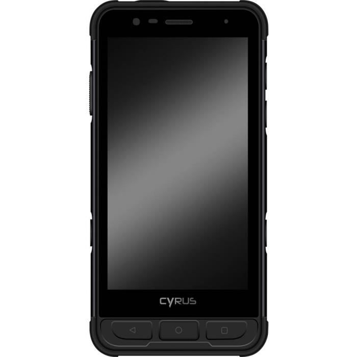 Smartphone 4G Outdoor Cyrus CS45XA CYR10150 64 Go 5 Pouces (12.7 Cm) Double SIM Android™ 9.0 20 Mill. Pixel Noir 1 Pc(s)