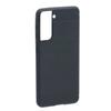 Coque souple - Samsung - Galaxy S21 - Noir - Effet carbone - Protection chocs