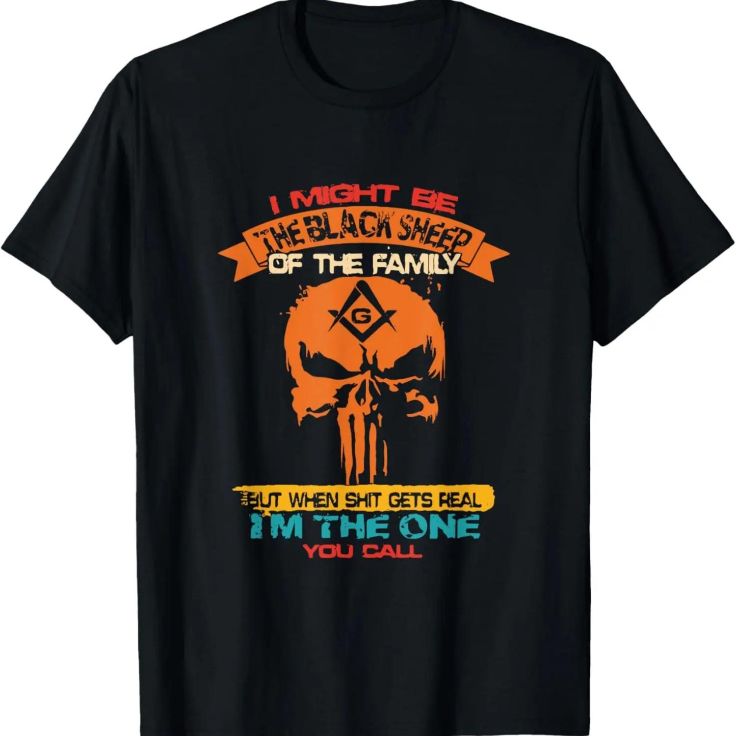 

I Might Be The Black Sheep Of The Family Quote T-Shirt XXXXXL чорний