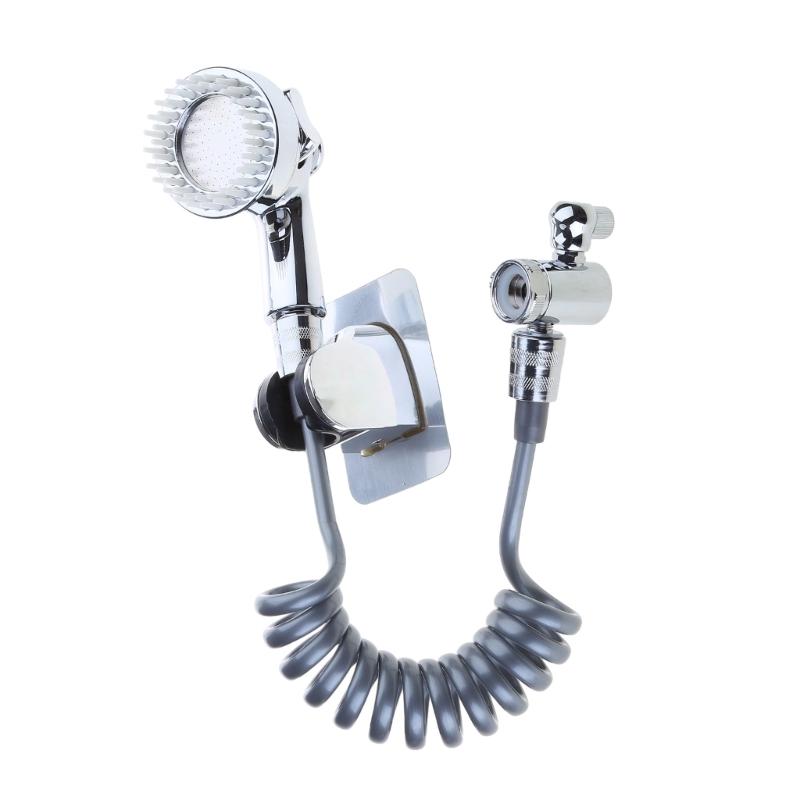 Versatile Sink Faucet Extension with Adjustable Arm Faucet Extender with Expandable Shower Head for Enhanced Experience