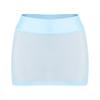 Womens See-through Miniskirt Sheer Mesh Low Rise Pencil Skirt Nightwear