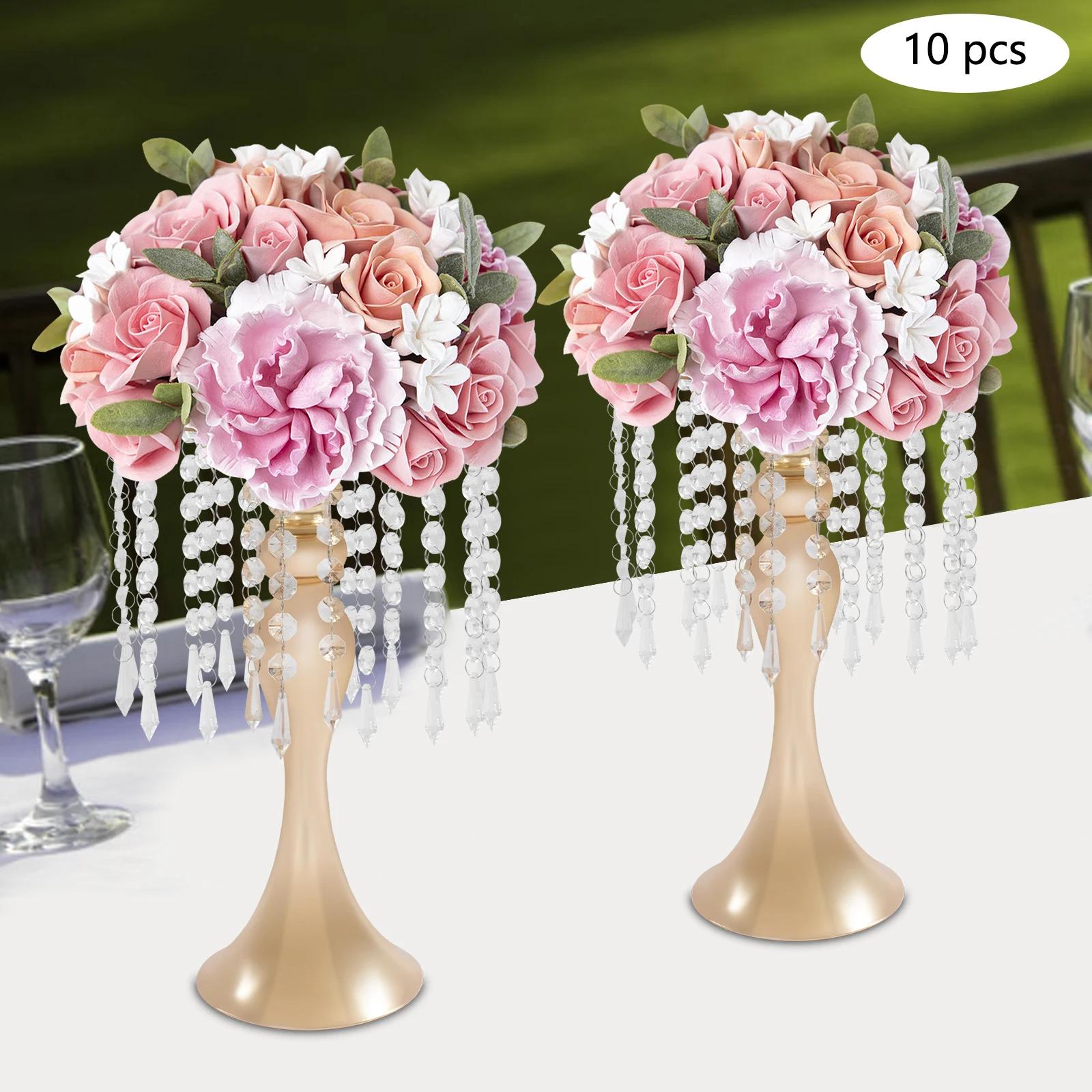 

10 Flower Stands, Crystal Flower Stand, Flower Display Rack United States