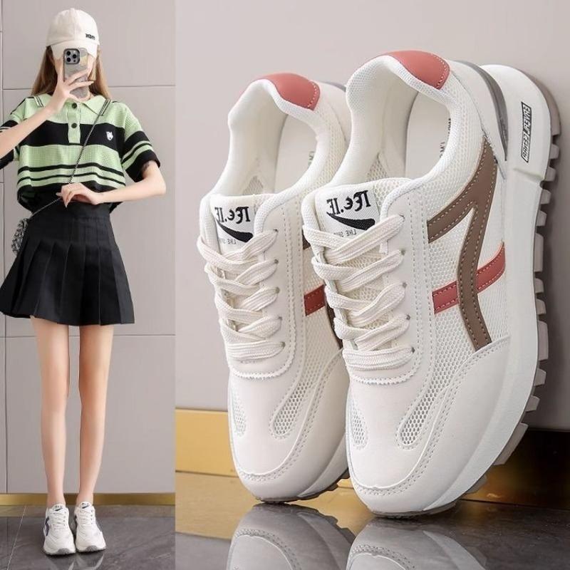 Women Sneakers Fashion Platform Vulcanized Shoes Brand Designer Girls Street mesh jogging Shoes Casual Tennis jogging Shoes
