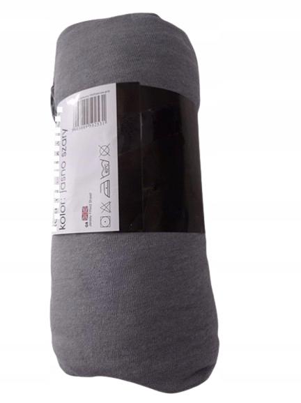 Jersey Cotton Fitted Sheet 160X200 Light Gray