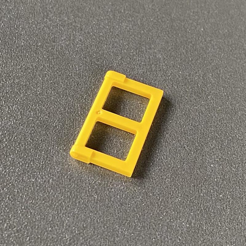 Compatible Building Block 60608 Small Particle Splicing Building Block Basic Spare Parts 1X2X3 Window Sash 3854