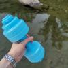 830ML Water-filled Dumbbells Max 1KG Fitness Water Bottle Funny Dumbbell Water Cup  School