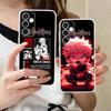Jujutsu Kaisen Sukuna Mobile Phone Case for Samsung Galaxy S25 S24 S23 S22 S21Plus FE Ultra Clear Colorful Cover Pretty Luxury