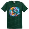Tricou Anime Uzumaki Oraș Ninja Neon Artă Grafică Tricou Cadou Prezent