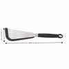 Black Grey Fish Spatula Slot Design Nonstick Spatula Slotted Spatula  Frying Fish Egg Steak Pancake