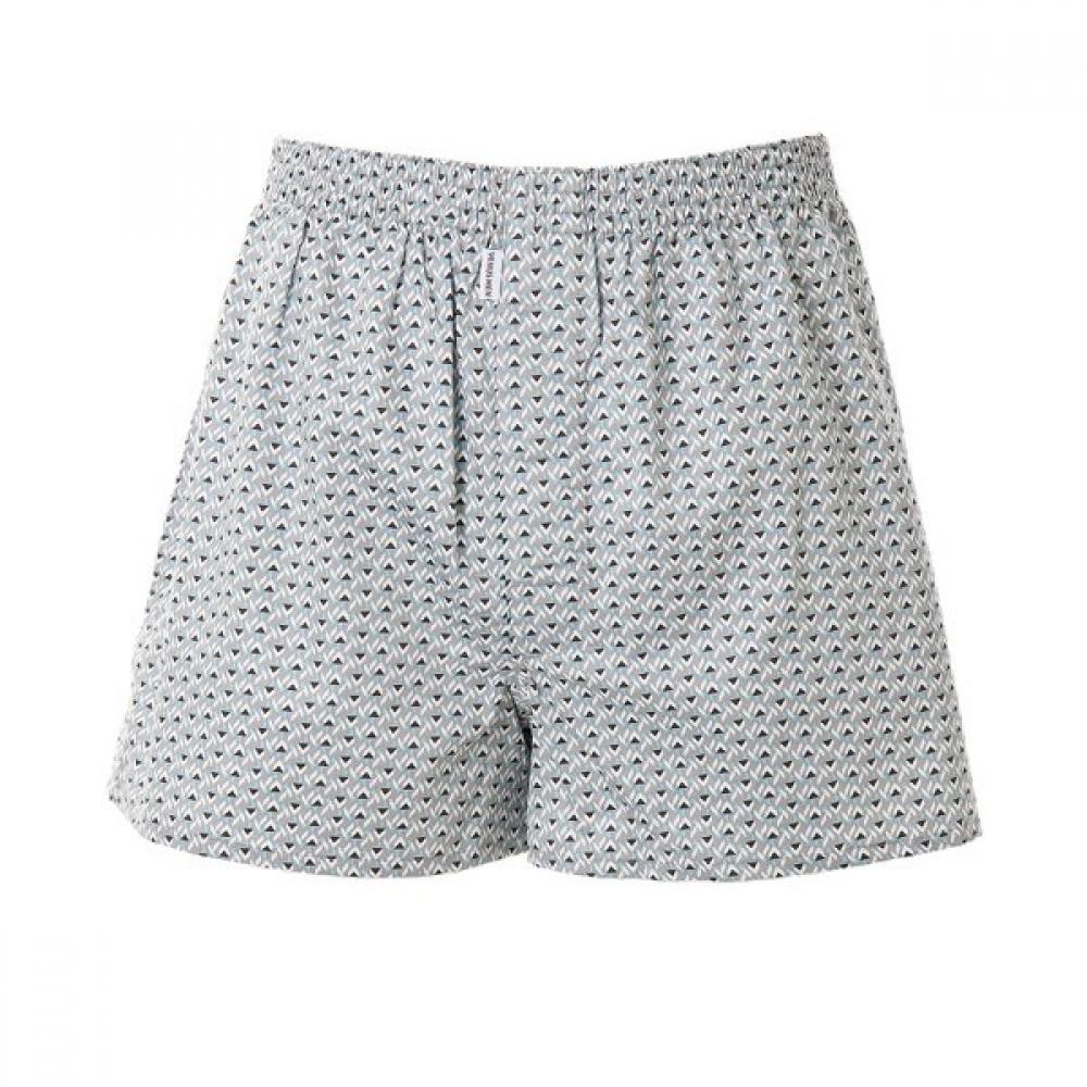 

VenuS 60S Cotton Jaggered Geometric Triangle Pattern Men S Trunk Set 2 Pack vmp1942Set Mint (MT)/110