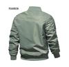 Men's Plus Size MA-1 Flight Workwear Jacket, Loose Fit, Spring/Autumn 2025