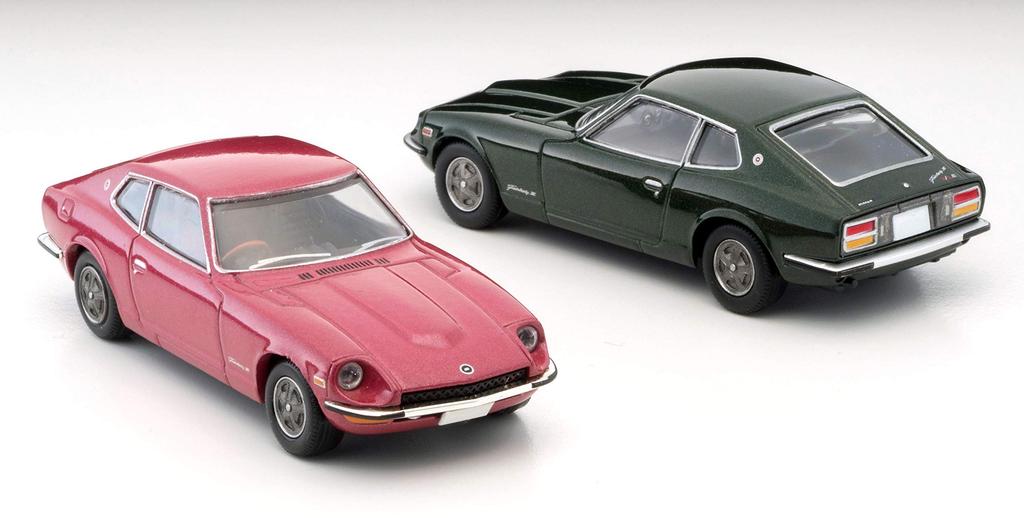 Tomica Limited Vintage Neo Scale Nissan Fairlady 2by2 Finished Model 1/64 LV-N41c Z-L (1977 Model, Green) -