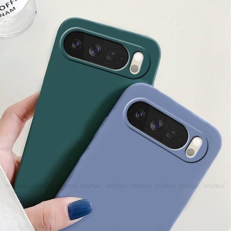 For Cover Google Pixel 10 Pro Case Google Pixel 10 Pro XL Capas New Shockproof Liquid Silicone TPU Soft Fundas Pixel10 Pixel 10