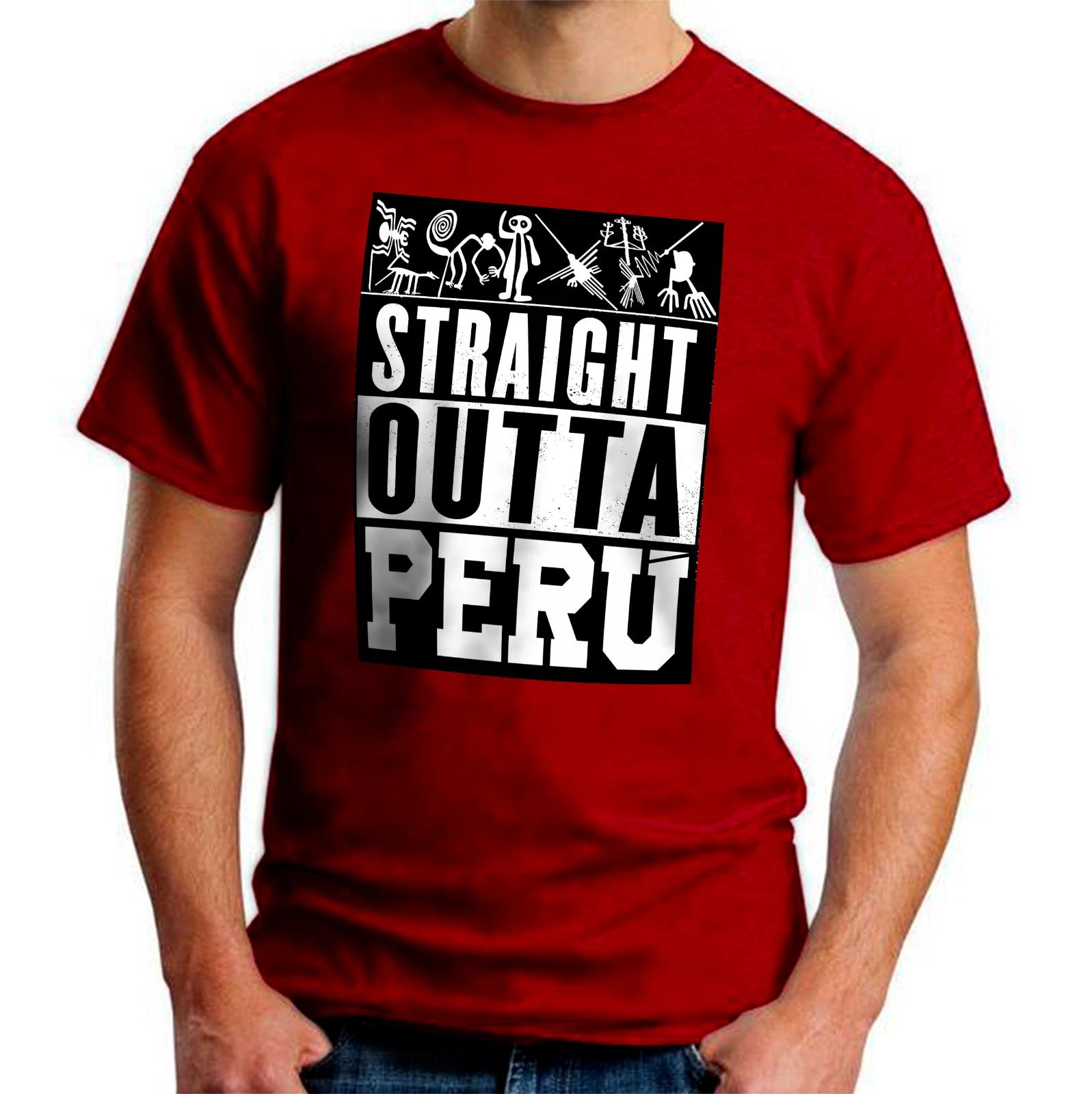 camiseta peruana straight outta Peru STATEMENT PERUVIAN PRIDE awesome T SHIRT S