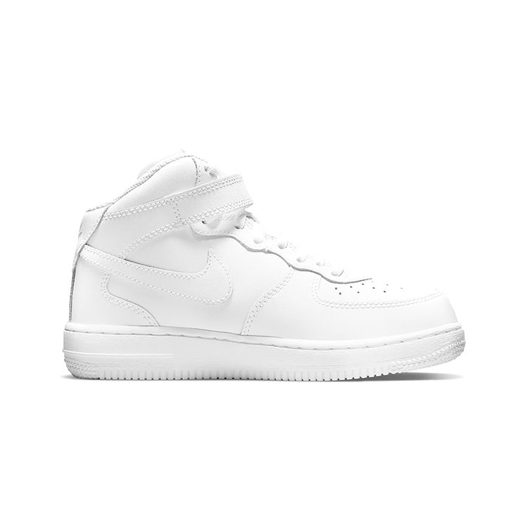 Nike Force 1 Mid LE PS Triple White Barnesko DH2934-111