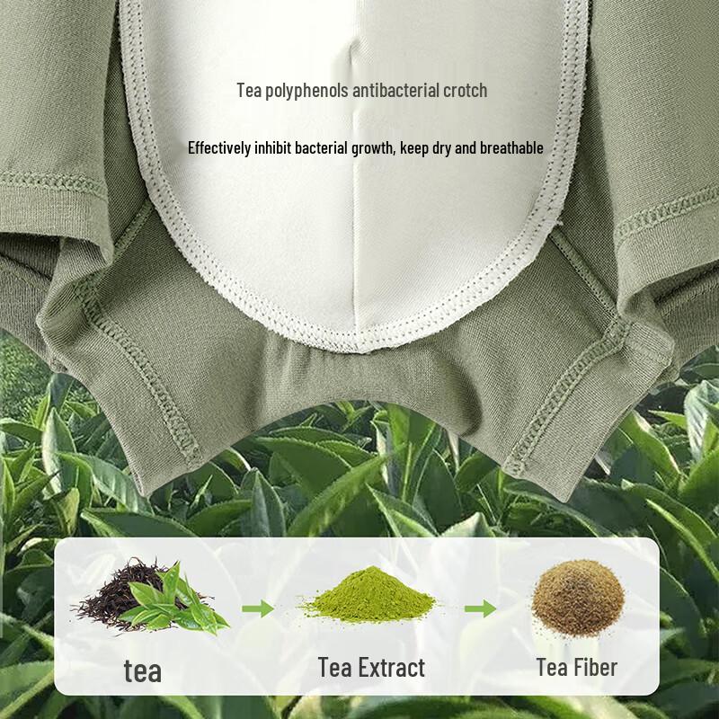 YOUNGYELL Men's Modal Antibacterial Boxer Briefs 3-Pack