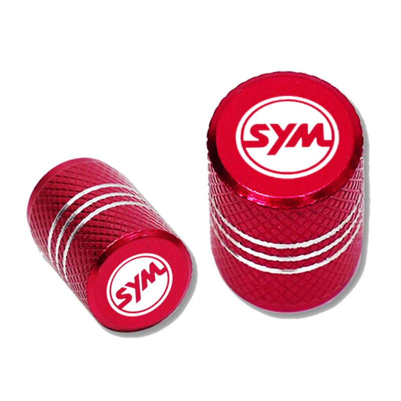 2pcs For SYM Maxsym 400I 600I TL500 TL508 Jetx Jet X 125 150 Fiddle 2 3 4 Wheel Tire Parts Valve Stem Caps Cover Airdust