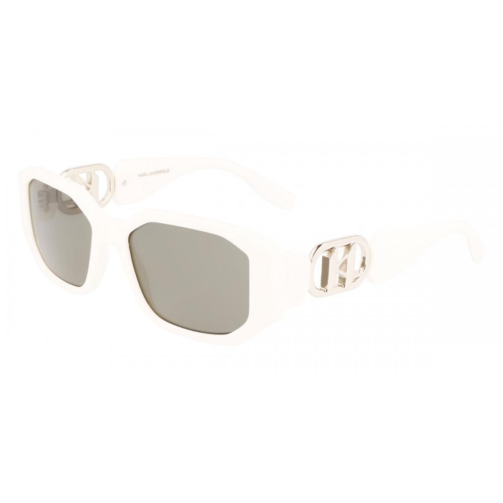 

Karl Lagerfeld Kl 6085s 105 Women Sunglasses White/55