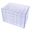 ENN LLC Bead Cabinet, Bead Case, Accessory Case, Nail Storage, Small Item Storage, 5 Tiers, 120 Compartments