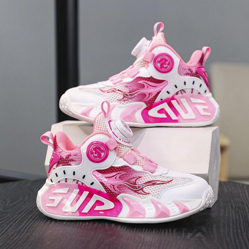 2025 Girls' Breathable Mesh Basketball Sneakers - Summer Trend