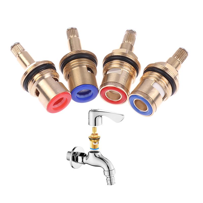 1/2 ks ve směru nebo proti směru hodinových ručiček univerzální náhradní kohoutkové ventily mosazná keramická disková kartuše vnitřní kohoutkový ventil pro koupelnu