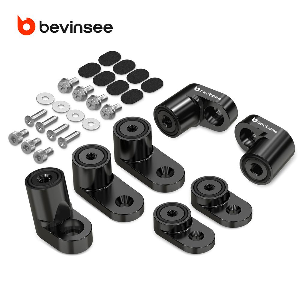 Billet Aluminum Rear Wing Spoiler Riser Extendsion Kit for Ford Focus MK3 ST RS 2013-2018