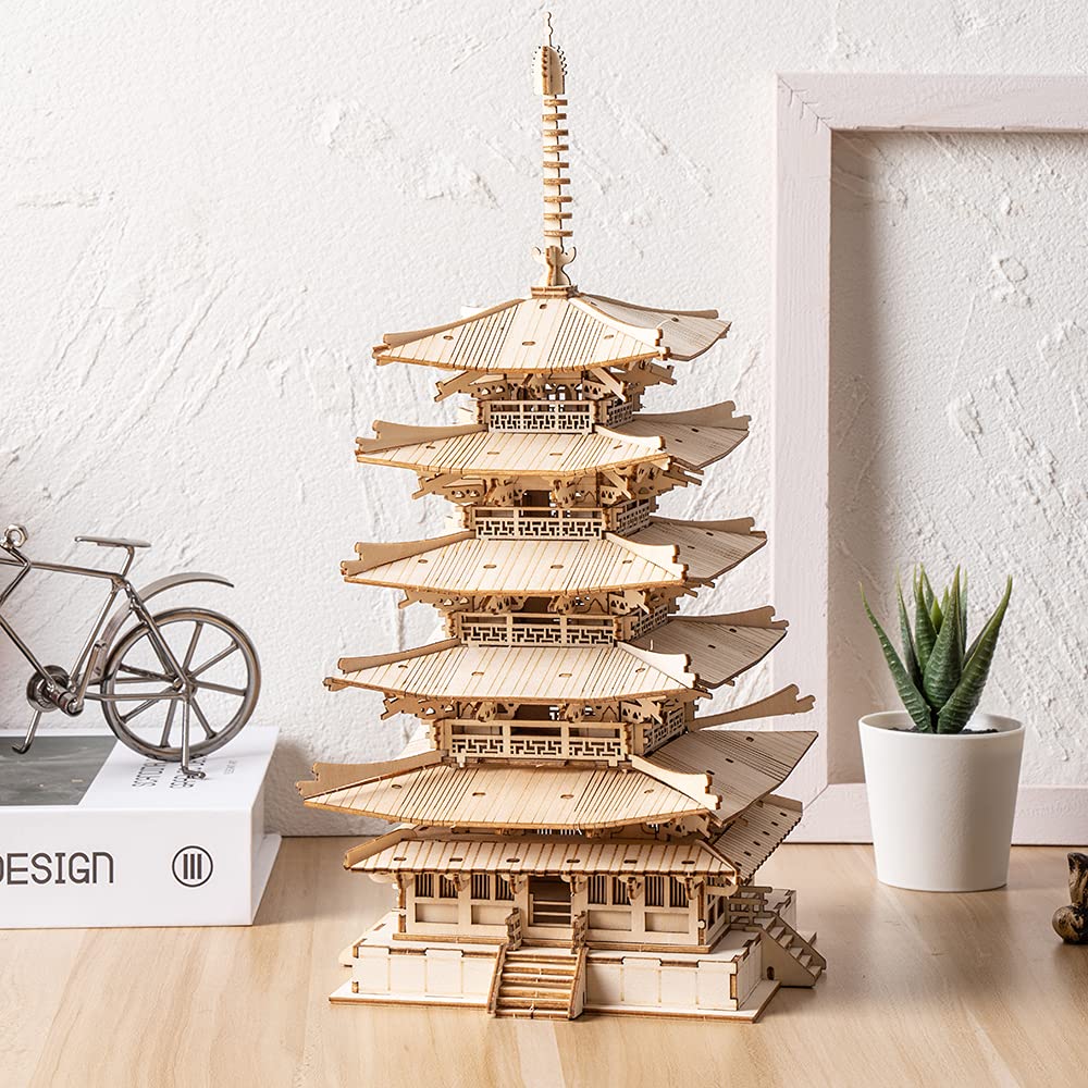 Rolife 3D Wooden a popular gift for and perfect as a Christmas present or Puzzle, children, boys, adults, time-killer toy.