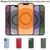 Apple 13 Oficiální tekutý silikon Magnetická adsorpce Kreslený kryt pro iPhone 13