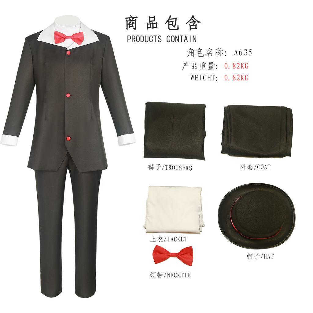 Neues Angebot Amerikanisches Drama Hell Inn Cos-Kleidung Hell Inn Alastor Cosplay-Kleidung