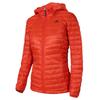 Warm Hooded Zipper Long Sleeve Down Jacket Women Outerwear A98469