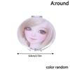 3D Image Cute Doll Mini Pocket Mirror Small Portable Mirror Double-Sided Plastic Makeup Mirror Flip Makeup Mirror