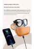 8MP Kamera Smart Glasses mit Video-, Audioaufnahme, KI-Übersetzung, Bluetooth-Kopfhörern, Objekterkennung