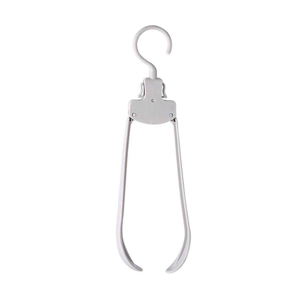 Folding Clothes Hanger With Multifunction Storage For Home And Travel Use