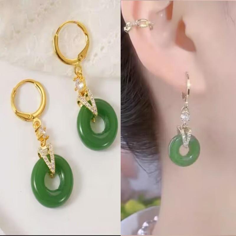925 Silver Needle Geometric Pearl Earrings For Women Fashion Earrings Flowing Tassel Earrings Elegant Jewelry
