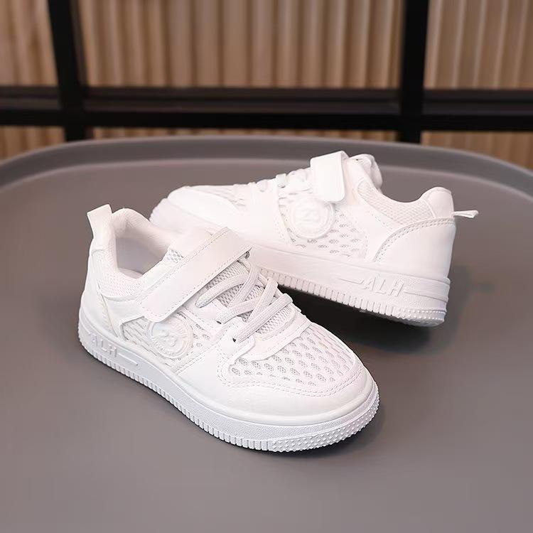 Children's Net Shoes Super Breathable Boys' Shoes Children's White Shoes Girls Boys Sports Shoes Spring and Autumn Children's Shoes