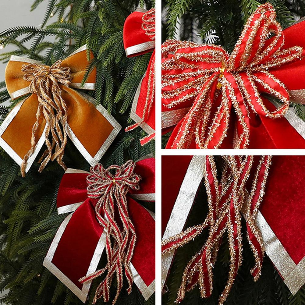 Festival Bow Pendant Christmas Tree Big Bow Decoration