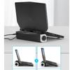 Laptop Cooler Stand Cooling Fan For MacBook Air Pro Laptop Pad Tablet Phone Holder Station 3 Speed Adjustable USB Multi