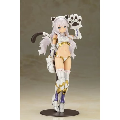 Kotobukiya Frame Arms Girl Durga I (Cat Armor Ver.) - Approx. 160mm tall, non-scale plastic model kit