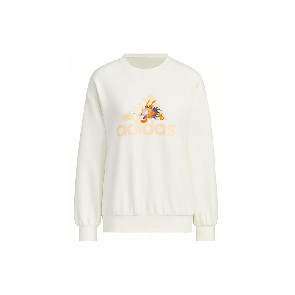 Adidas Dragon Year Sweatshirt Women Tops White JE6096